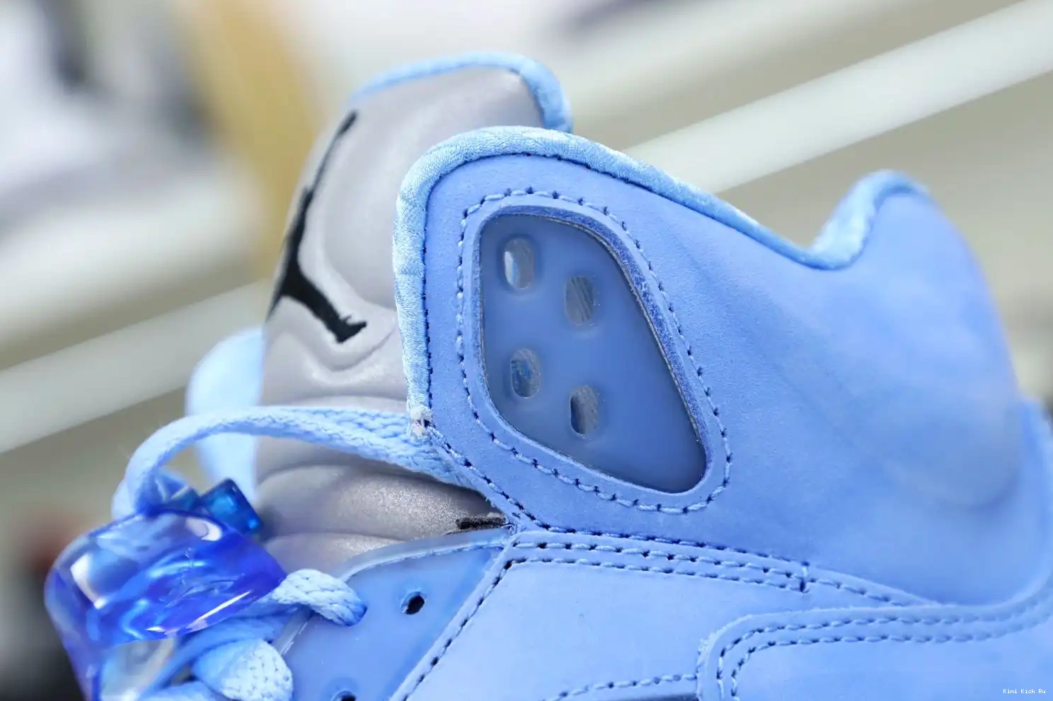 SE 401 BLUE BLEU DV1310 RETRO JORDAN 5 BLACK-WHITE AIR Kimikick UNIVERSITY 0703